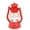 Round Red, variant on comerut LED Lantern Battery Operated Warm Light Power Saving Portable Handle Waterproof Home Decoration Ideal Gift Halloween Retro Plastic Electronic Candle Lamp for Home