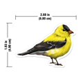 thumbnail image 3 of WIRESTER Set of 2pcs Car Air Freshener Fragrance Vent Clip Interior Decoration for Cars with Lemon Scented Pad - American Goldfinch Bird & Budgie Parakeet Bird, 3 of 7