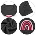 thumbnail image 5 of MOUSYA Cancer Shirt Women Breast Cancer Shirts Pink Ribbon Breast Cancer Awareness Rainbow T-Shirts Cancer Short Sleeve Tops, 5 of 6
