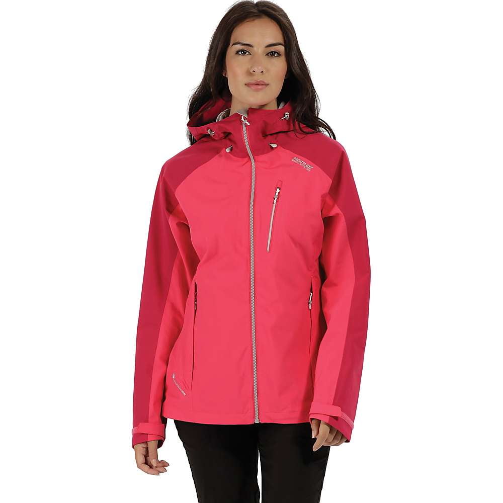Regatta Womens Birchdale Waterproof Brethable Isotex 10000 Strech Fabric Durable Water Repellent Inner Zipped Security Pocket Jacket