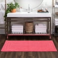 thumbnail image 2 of Mohawk Home Cotton Reversible Bath Mat, Fiesta Coral Rose, 24" x 60", 2 of 6