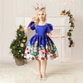 thumbnail image 2 of YESIMOLA Long Dresses Black Dress with Sleeves Mommy and Me Christmas Dresses Girls Dress Size 8 Birthday Gifts for 8 Year Old Girl Gifts Boys 10-12, Blue 3-4 Years, 2 of 9