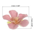 thumbnail image 2 of Uxcell 0.98" Artificial Cherry Blossom Flower Heads, 50 Pack Silk Cherry Blossom Fake Heads for DIY Craft, Pink, 2 of 7
