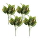 thumbnail image 1 of GOOHOCHY Planta de crotón artificial de plástico, 4 tallos de crotón falsos, 7 manojos, ramos de crotón de imitación realistas para bodas, despedidas de soltera, arreglos florales, fiestas,, 1 of 8
