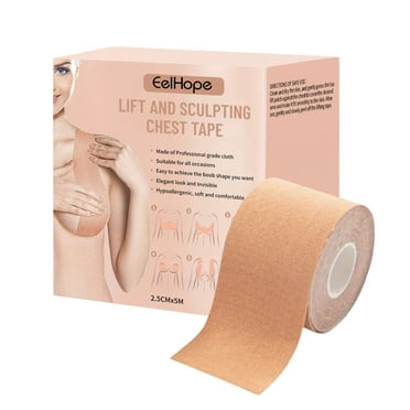 Invisible Bob Tape Breast Lift Tape Self Adhesive Body Tape Bra for Chest Boobs Lifting Push up Backless Bra Support Tape