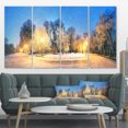 thumbnail image 1 of Mariinsky Garden Tough Weather - Landscape Photography Canvas Print, 1 of 3