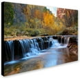 thumbnail image 2 of Trademark Fine Art "Zion Autumn" Canvas Art by Pierre Leclerc, 2 of 6