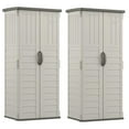 thumbnail image 1 of Suncast Abri de Rangement Vertical Polyvalent en Résine de 22 Pieds Cubes (2 Pack), 1 of 3
