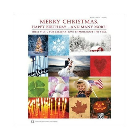 Alfred Merry Christmas, Happy Birthday ... and Many More!-Piano/Vocal/Guitar