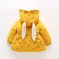 thumbnail image 5 of IROINNID Toddler Baby Snowsuit Girls Winter Heart Shaped Bag Set Coat Hooded Thicken Warm Outerwear Hooded Jacket, 5 of 9