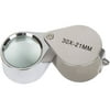 Stalwart 30x Jeweler's Eye Loupe Magnifier with Case