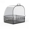 thumbnail image 1 of Jaula grande para pájaros para loros, suministros para baños multiusos, nido para dormir, caja de alimentación, bañera para pájaros de piel de tigre, 1 of 1