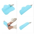 thumbnail image 2 of Unique Bargains 1 Pc Folding Heat Resistant Curling Iron Mat Blue, 2 of 6