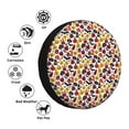 thumbnail image 4 of Honeii Halloween Pumpkin Print Tire Covers, Waterproof Anti-UV Sun Snow Rain Tire Covers for Trailers, RV, Camper, SUV, Truck-14 inch, 4 of 6
