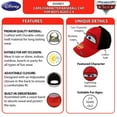 thumbnail image 6 of Disney Cars Toddler Baseball Hat for Boys Size 2-4 Or 4-7 Kids Cap Lightning McQueen, 6 of 7