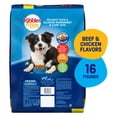 thumbnail image 2 of Kibbles 'n Bits Dry Dog Food, Original Savory Beef & Chicken Flavors, 16 lb. Bag, 2 of 10