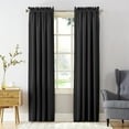thumbnail image 1 of Sun Zero Barrow Energy Efficient Rod Pocket Curtain Panel Pair 54" x 108", 1 of 4