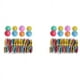 thumbnail image 1 of Paraguas de CóCtel de 288 Piezas para Bebida Y Comida, Palillos de Dientes Decorativos para Fiesta, Hotel, Restaurante, 1 of 5