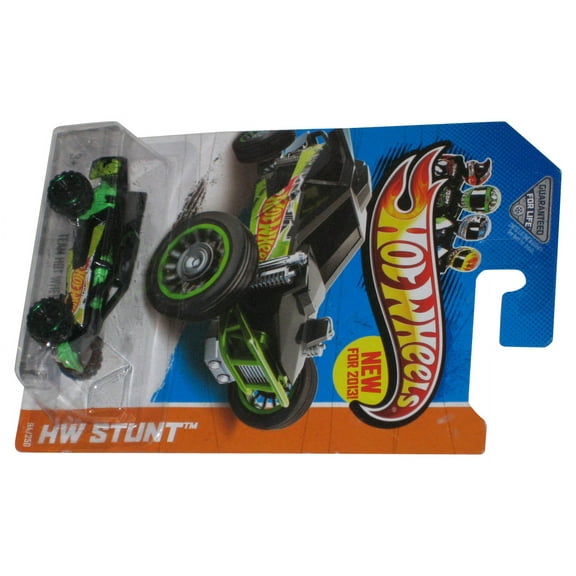 Hot Wheels HW Stunt (2013) Green & Black Team Buggy Toy Car 94/250