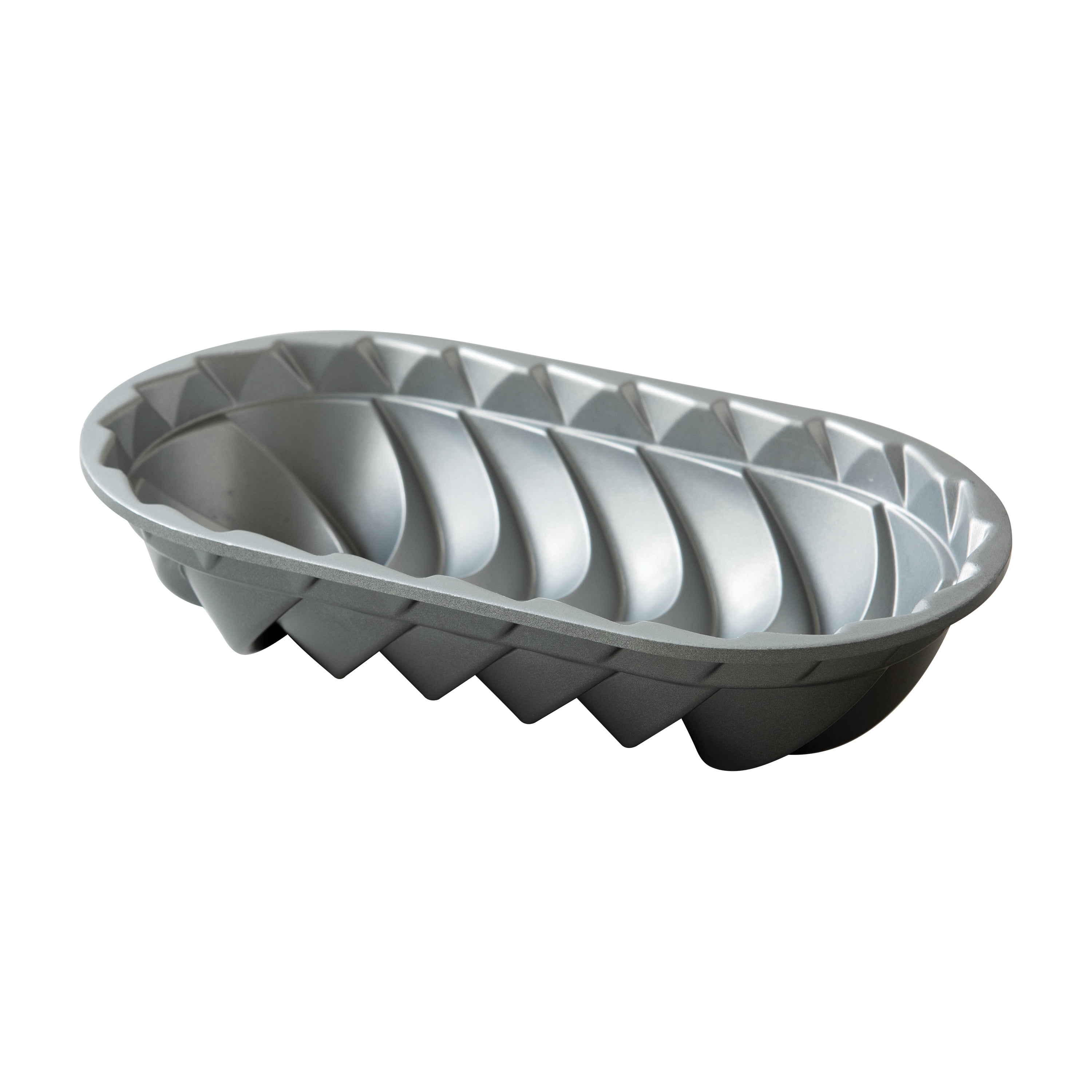 Nordic Ware Holiday Mini Loaves Cast Auminum Nonstick Pan, Silver, 6 Cup  Capacity, 13.54 x 9.5 x 1.8
