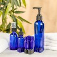 thumbnail image 3 of Blue Glass Apothecary Bottles - Variety Pack, 3 of 3
