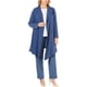 thumbnail image 1 of Chaqueta drapeada Anne Klein Azul 0X, 1 of 1