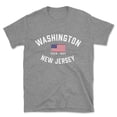 thumbnail image 1 of Washington New Jersey Patriot Men's Cotton T-Shirt, 1 of 1