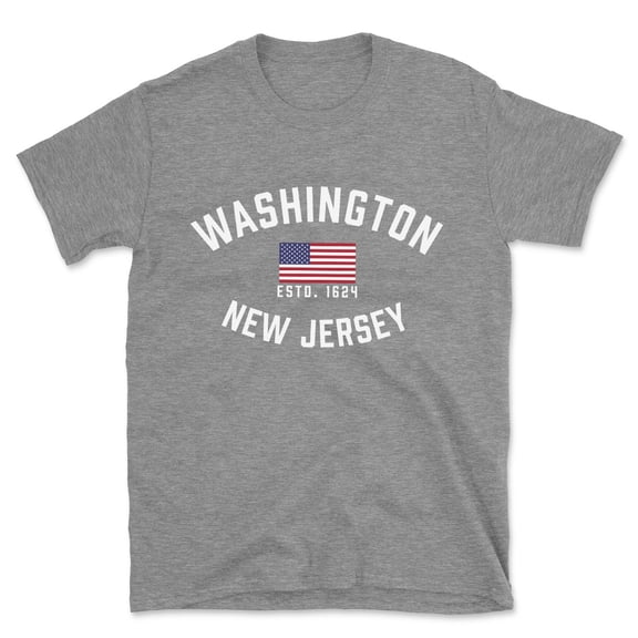 Washington New Jersey Patriot Men's Cotton T-Shirt