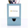 thumbnail image 1 of Programmer Interface No Warnings Desk Supplies Organizer Pen Holder Card, 1 of 3