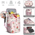 thumbnail image 5 of Cooler Backpack Cans Strawberry Drink Beverage Beer Bag Cooler Leak Proof Travel Camping Lunch Backpack Outdoor Cutlery Backpack for Outdoor Enthusiasts, 5 of 6