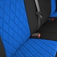 thumbnail image 3 of For Dodge Ram 1500 2009-2018 & Ram 1500 Classic 2019-2025 Quad Cab FH Group Neoprene Custom Fit Car Seat Cover - Blue Rear Seat, 3 of 5