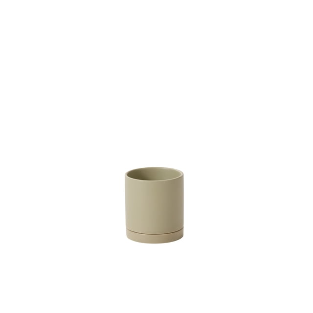 Romey Neutral Pot 4.25"X 4.75" Light Gre