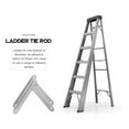 thumbnail image 3 of 2pcs Aluminum Alloy Tie Rods Replacement for Step Ladder Hinges and Lightweight, 3 of 6