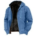 thumbnail image 2 of Ceisia Men's Casual Jacket Hooded Long Sleeve Winter Loose Fit with Zipper Gift, 2 of 6