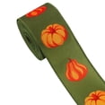 thumbnail image 2 of Cadancy Thanksgiving Ribbon 15ft Pumpkin Pattern Fabric Ribbon Wired Edge for Gift Wrapping Crafts Bow Making Wreath Seasonal Handmade Project Fall Decor, 2 of 6