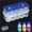10-slot Clear, variant on SUNMON Insulin Vials Refrigerator Storage Case - 18-Slots Insulin Small Bottle Organizer Bag Compatible with U-100 Vials (Blue)