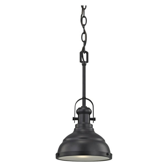 Elk Home 8-Inch Wide Blakesley Pendant, Traditional, Oiled Bronze