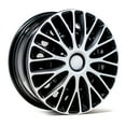 thumbnail image 5 of Alpena 16" Vasco Wheel Covers, White & Black, Set of 4, Model 58408, Fits Most Steel Wheels, 5 of 7