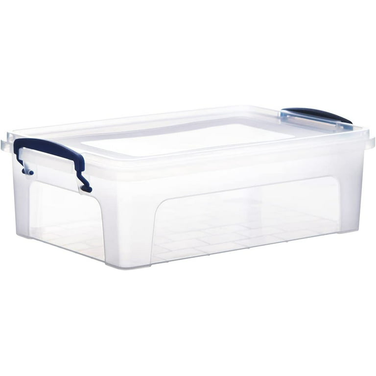 Plastic Stacking Bins with Lids