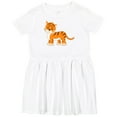 thumbnail image 3 of Inktastic Tiger Girls Toddler Dress, 3 of 5