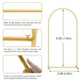 thumbnail image 5 of Soporte para Fondo en Arco DDMY Metal Dorado 183 cm x 80 cm, 5 of 5