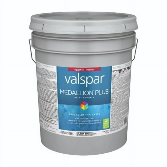Valspar 028.0022002.008 Interior Eggshell Ultra Primer Paint, White
