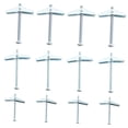 thumbnail image 4 of LABSERRON Pcs Toggle Bolt and Wing Nut Set for Hanging Cabinets and Sinks Silver, 4 of 7