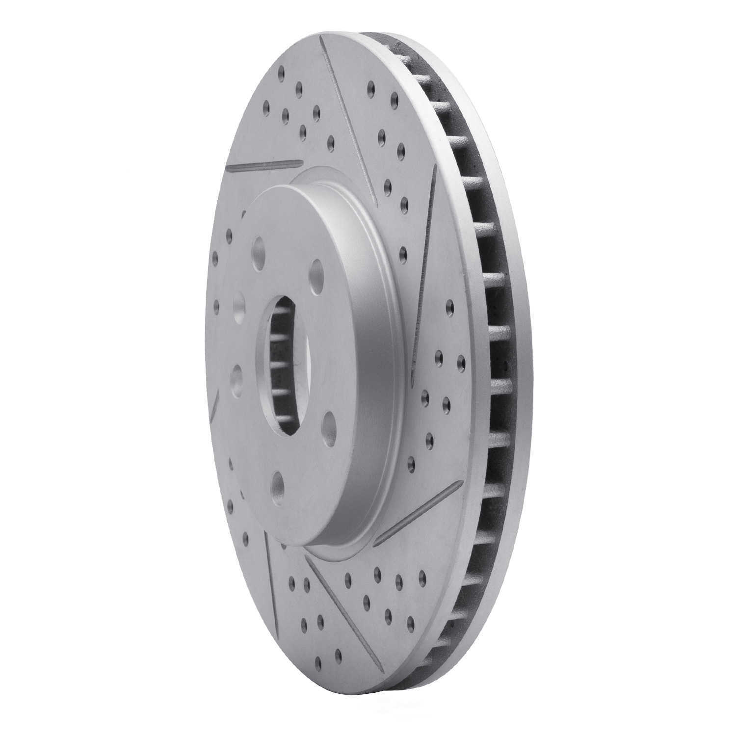 Dynamic Friction Company 830-46025R DFC Geoperformance Rotor - Drilled and Slotted