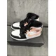 thumbnail image 2 of Ni - ke Ni - ke Air Jordan 1 Mid Arctic Orange Black Toe 554724-133 Men's Size 11, 2 of 5