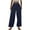 Blue, variant on Womens Dress Pants for Work Stretch Business Casual Office Pull On Suit Pants Cozy High Waist Straight Leg Trousers (XL, Wine)