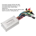 thumbnail image 4 of Juego De Controlador De Bicicleta, Carcasa De Metal De Onda Sinusoidal De 3 Modos DC24V 36V 48V 250W 350W Controlador De Motor De Bicicleta Para Scooter Eléctrico, 4 of 7