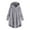Gray, variant on Turilly Womens Jackets Ladies Women Plus Size Button Plush Tops Hooded Loose Cardigan Wool Coat Winter Jacket