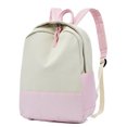 thumbnail image 1 of Teens Backpack Fashion Casual Color Patchwork Student Backpack Travel Backpack, 1 of 4