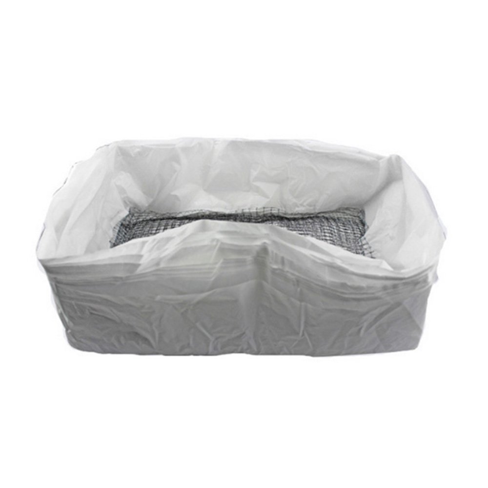 20pcs Reusable Cat Feces Filter Net Cats Sifting Litter Tray Liners